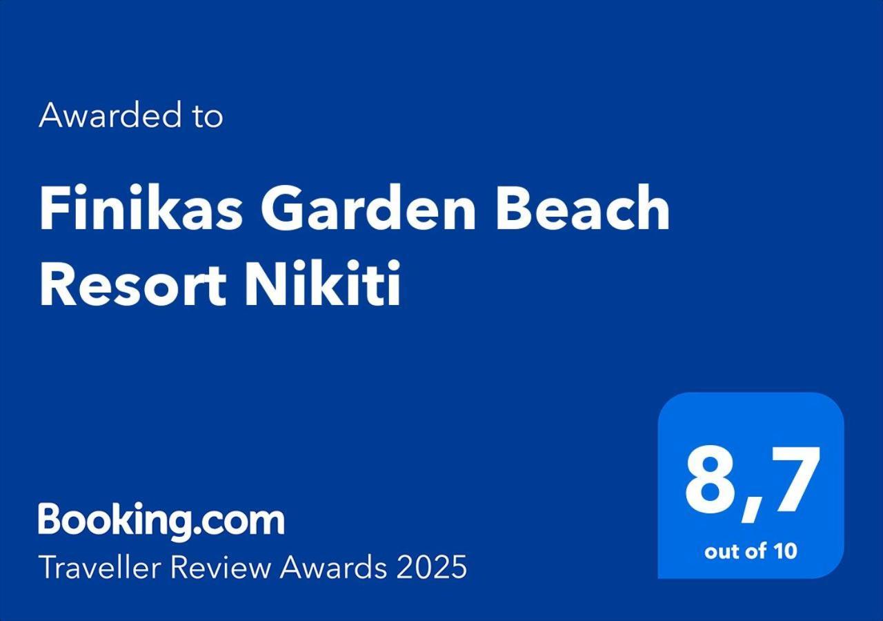 Finikas Garden Beach Resort Nikiti Bagian luar foto